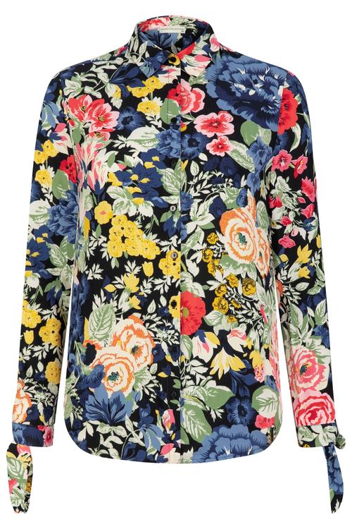  ÇİÇEK DESENLİ REGULAR GÖMLEK