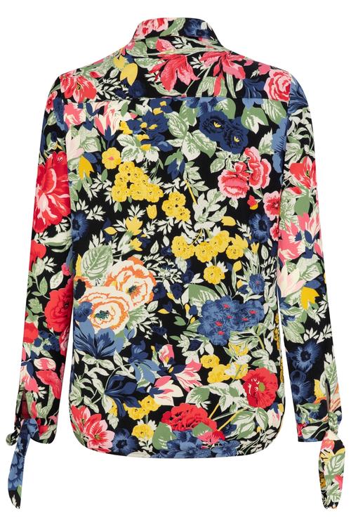  ÇİÇEK DESENLİ REGULAR GÖMLEK