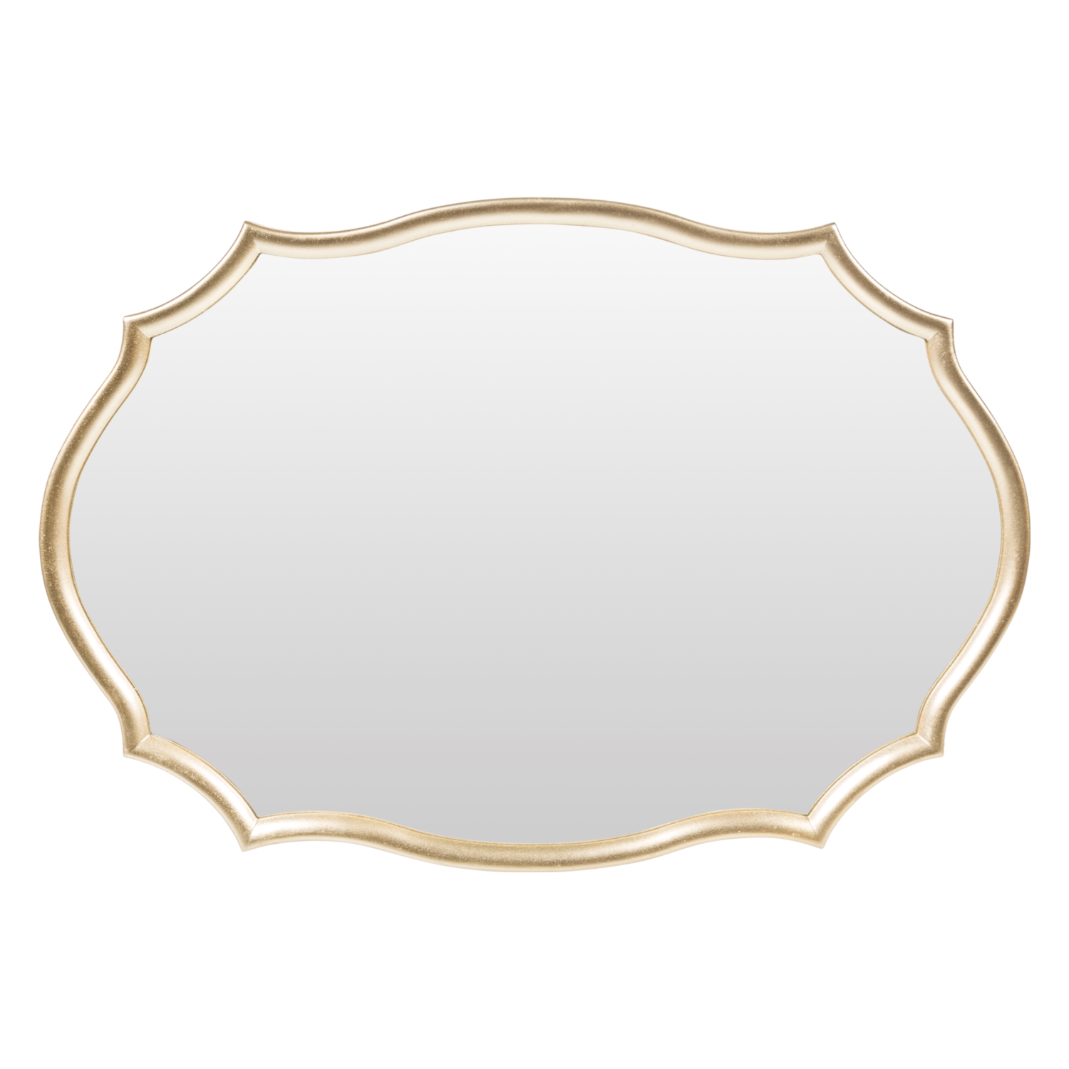 MOIRE DUVAR AYNASI 63X42CM GOLD