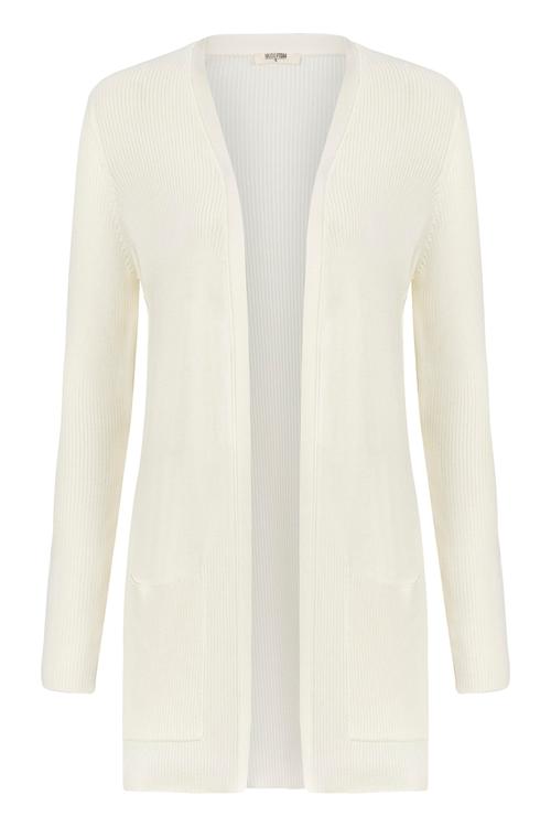  AÇIK YAKA TRİKO UZUN HIRKA