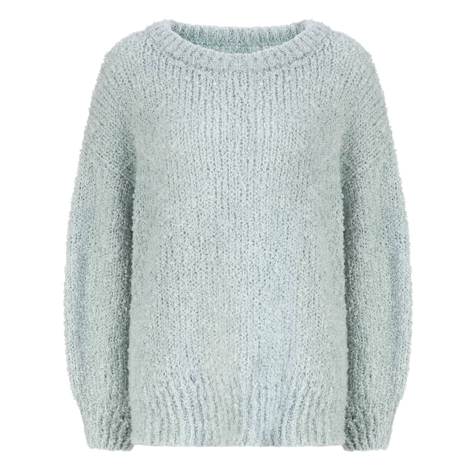 BİSİKLET YAKA YÜN KAZAK