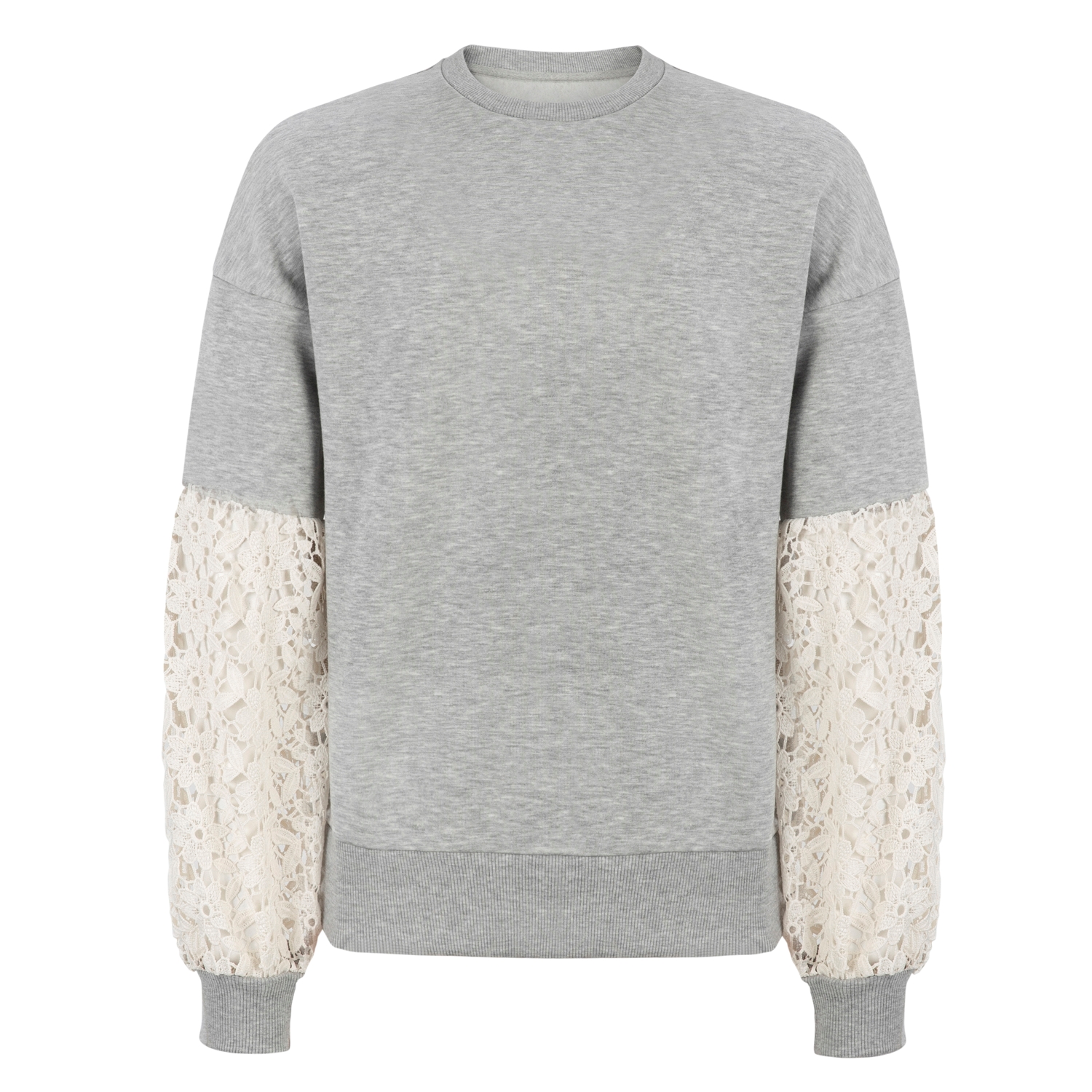 DANTEL KOL BİSİKLET YAKA SWEATSHIRT