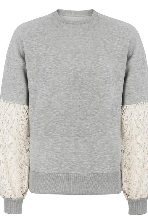  DANTEL KOL BİSİKLET YAKA SWEATSHIRT