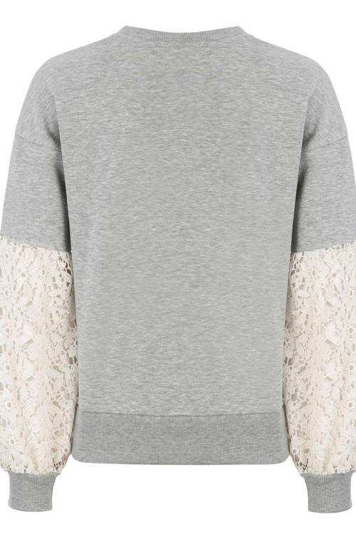  DANTEL KOL BİSİKLET YAKA SWEATSHIRT