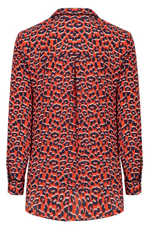  LEOPAR DESENLİ REGULAR CASUAL GÖMLEK