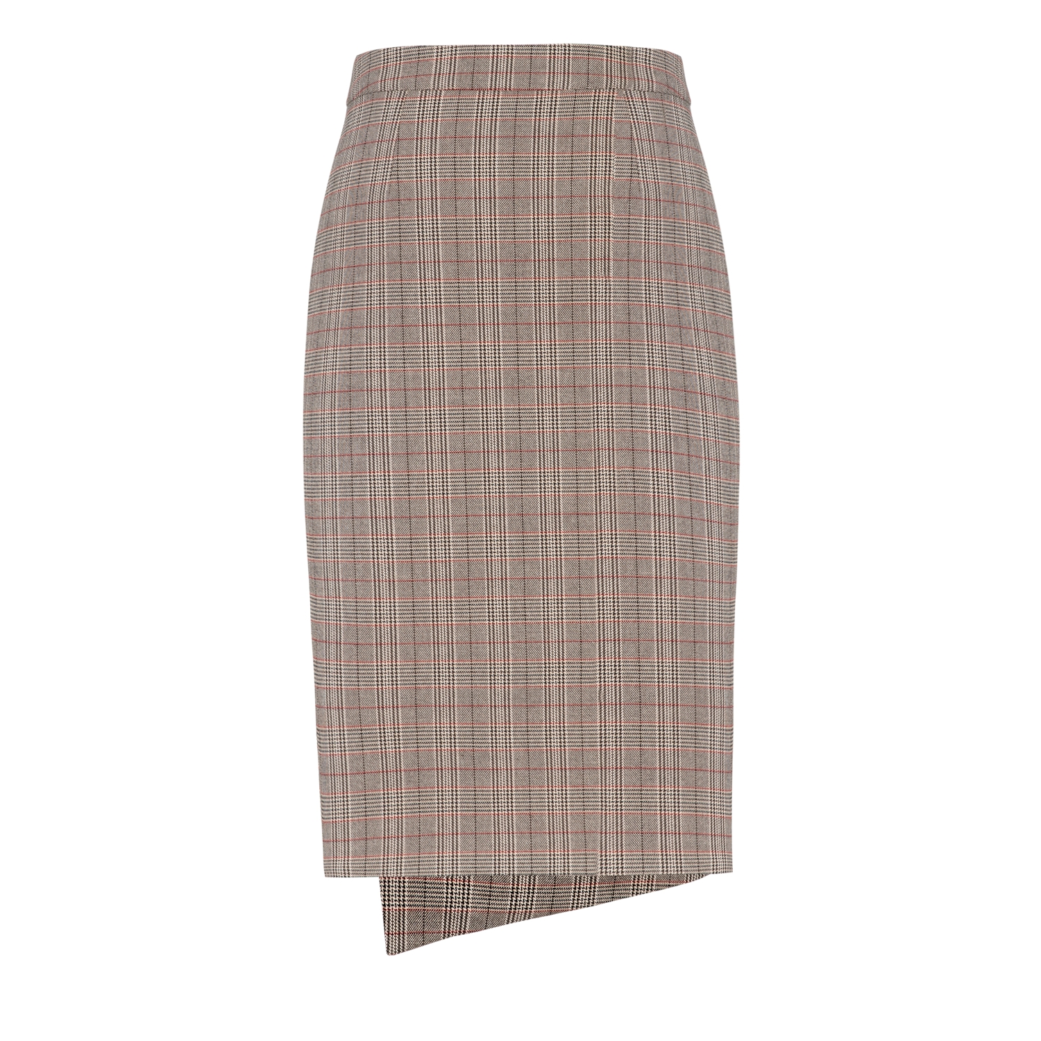 EKOSE DESENLİ MİDİ BOY PAMUKLU ETEK