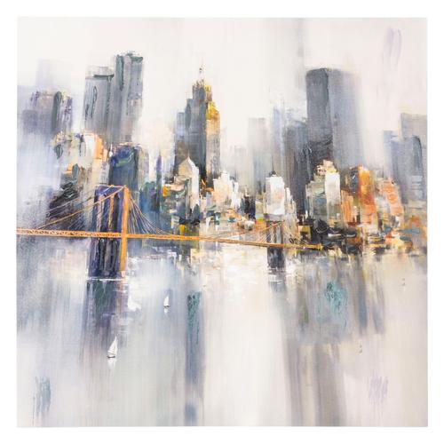  BRIDGE YAĞLI BOYA TABLO 80X80 CM