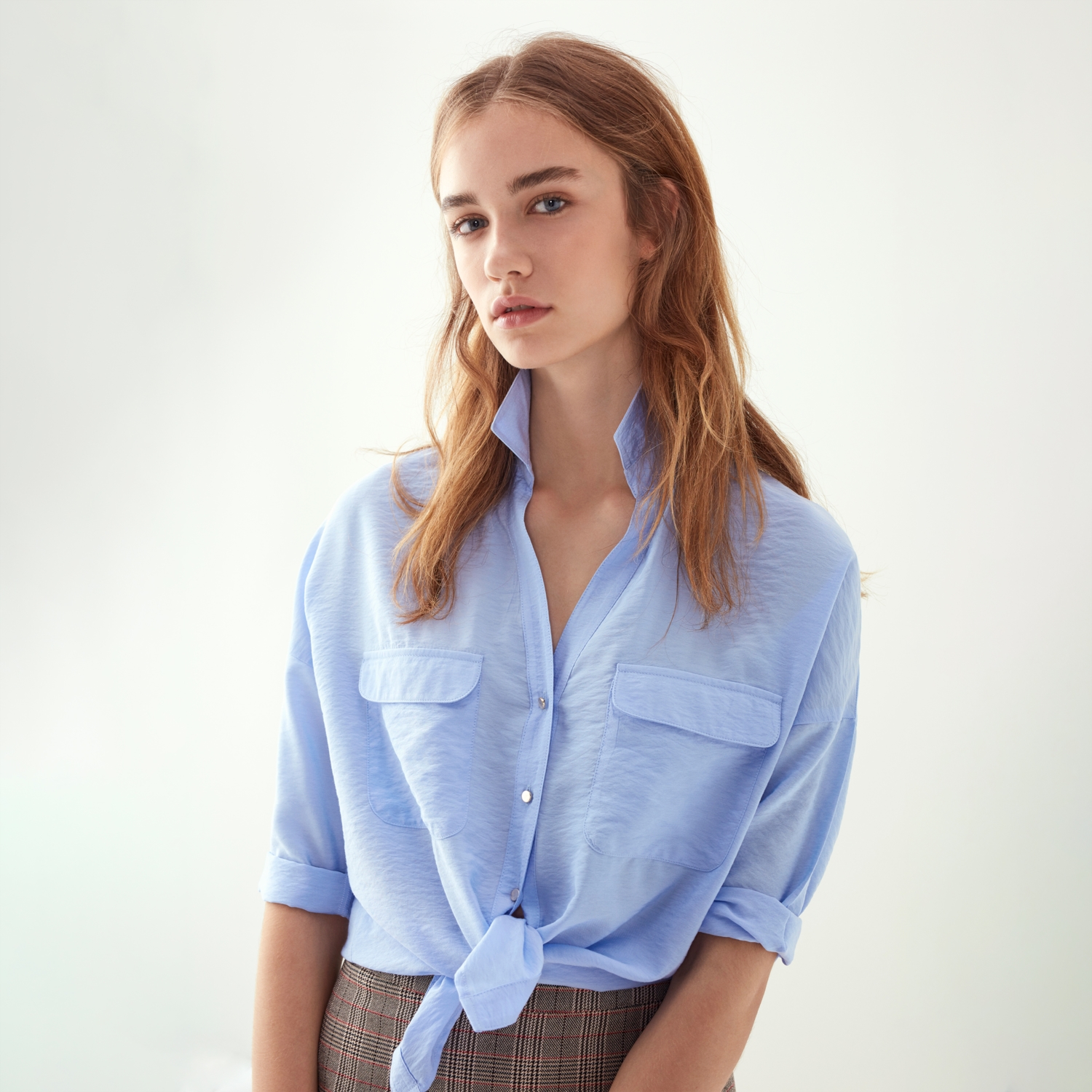 3/4 KOL CEP DETAYLI REGULAR GÖMLEK