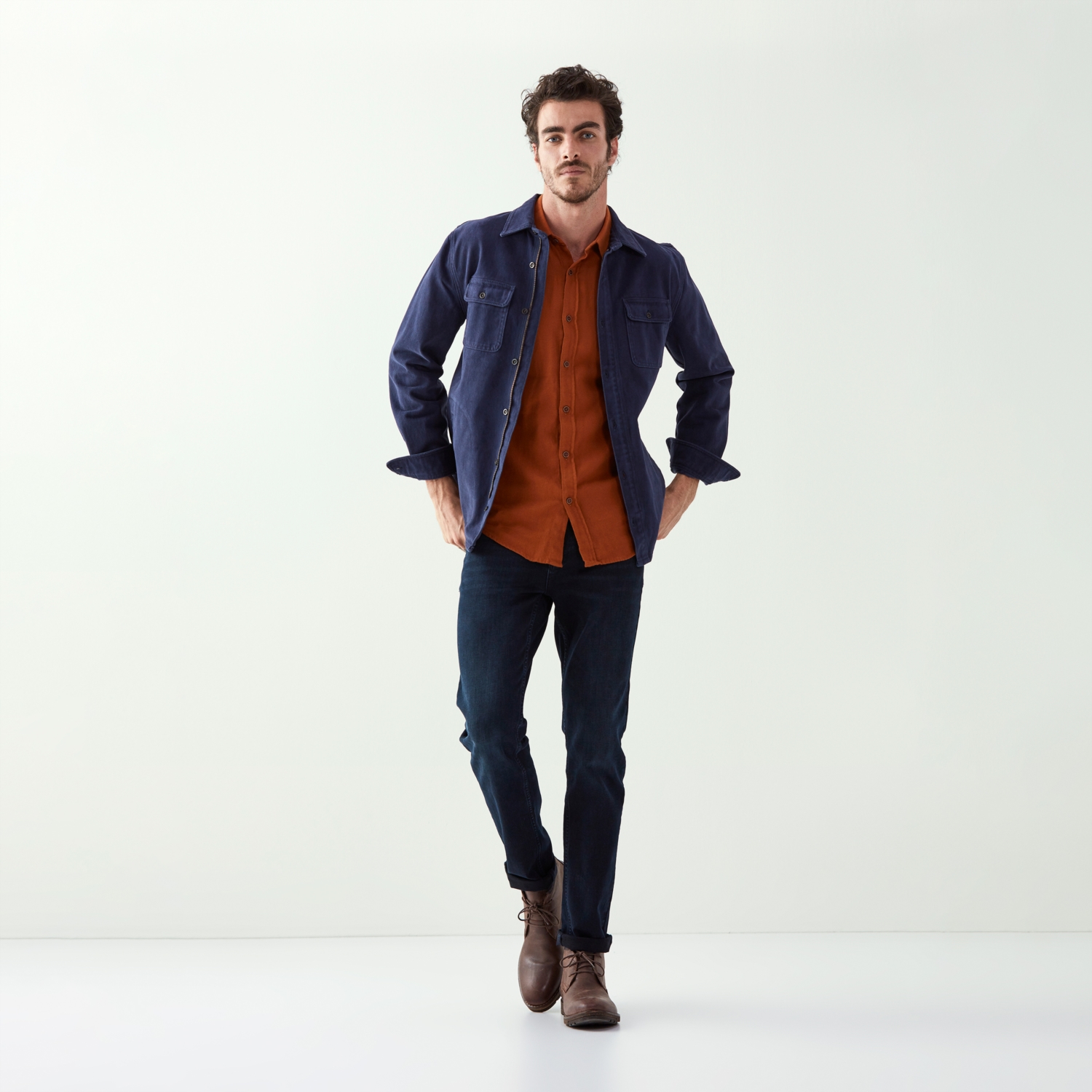 OVERSHİRT PAMUKLU CEKET