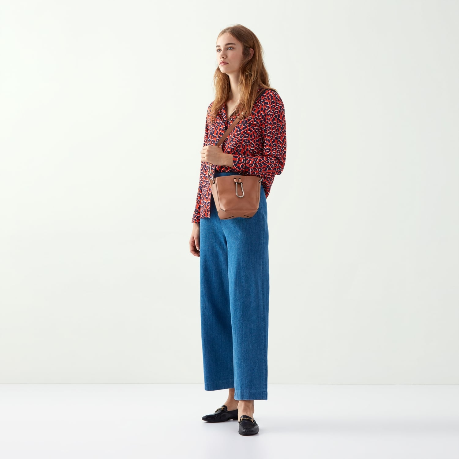 LEOPAR DESENLİ REGULAR CASUAL GÖMLEK