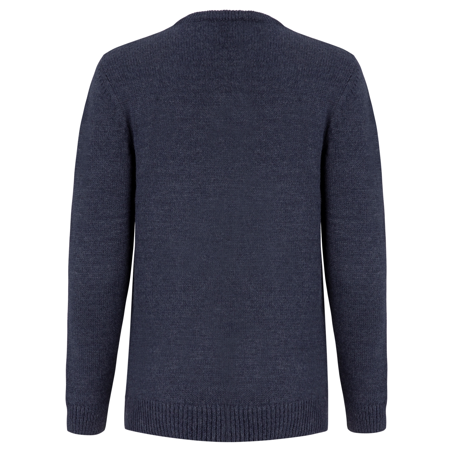 ÖRDEK İŞLEMELİ BİSİKLET YAKA KAZAK