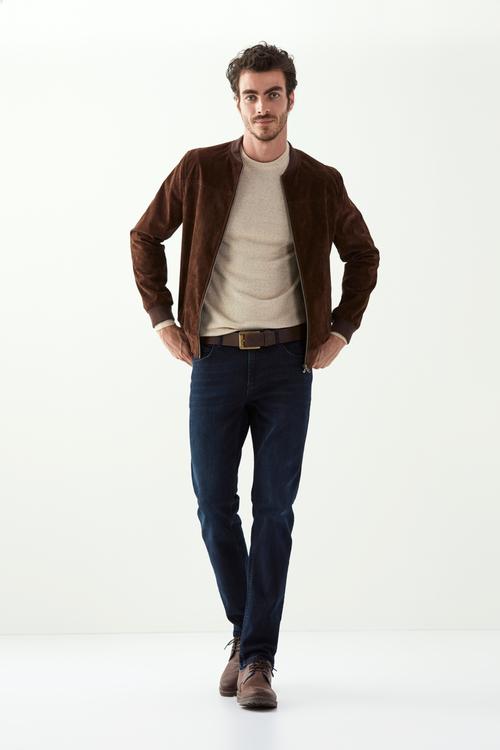  SÜET GÖRÜNÜMLÜ BOMBER CEKET