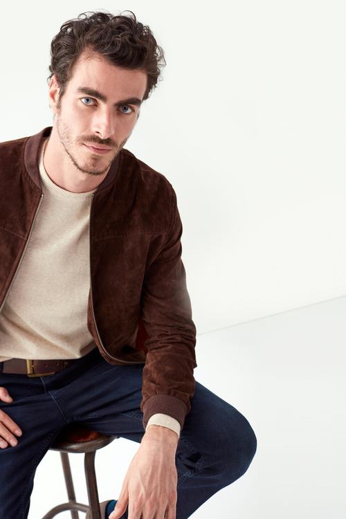  SÜET GÖRÜNÜMLÜ BOMBER CEKET