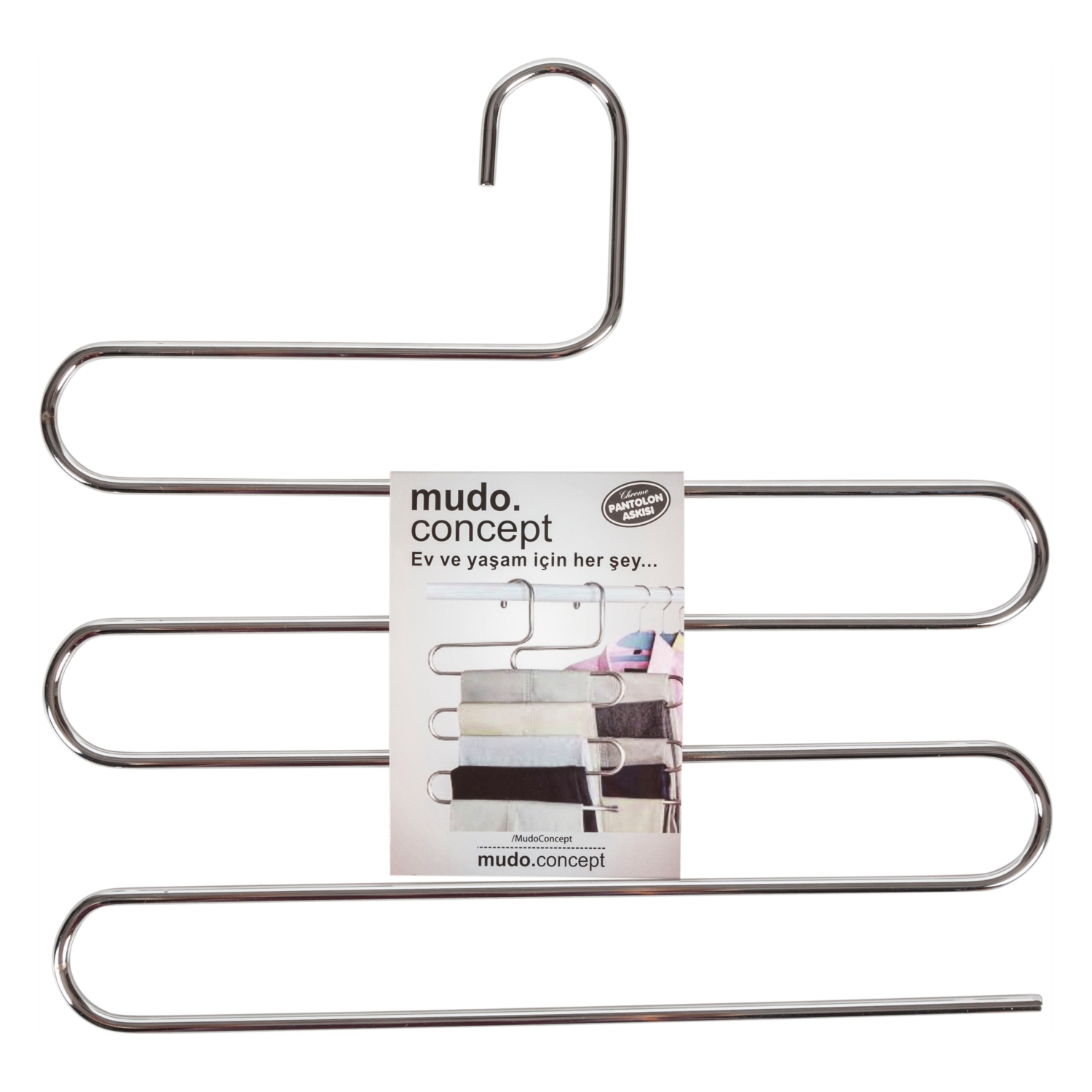 CHROME PANTOLON ASKISI TEKLİ