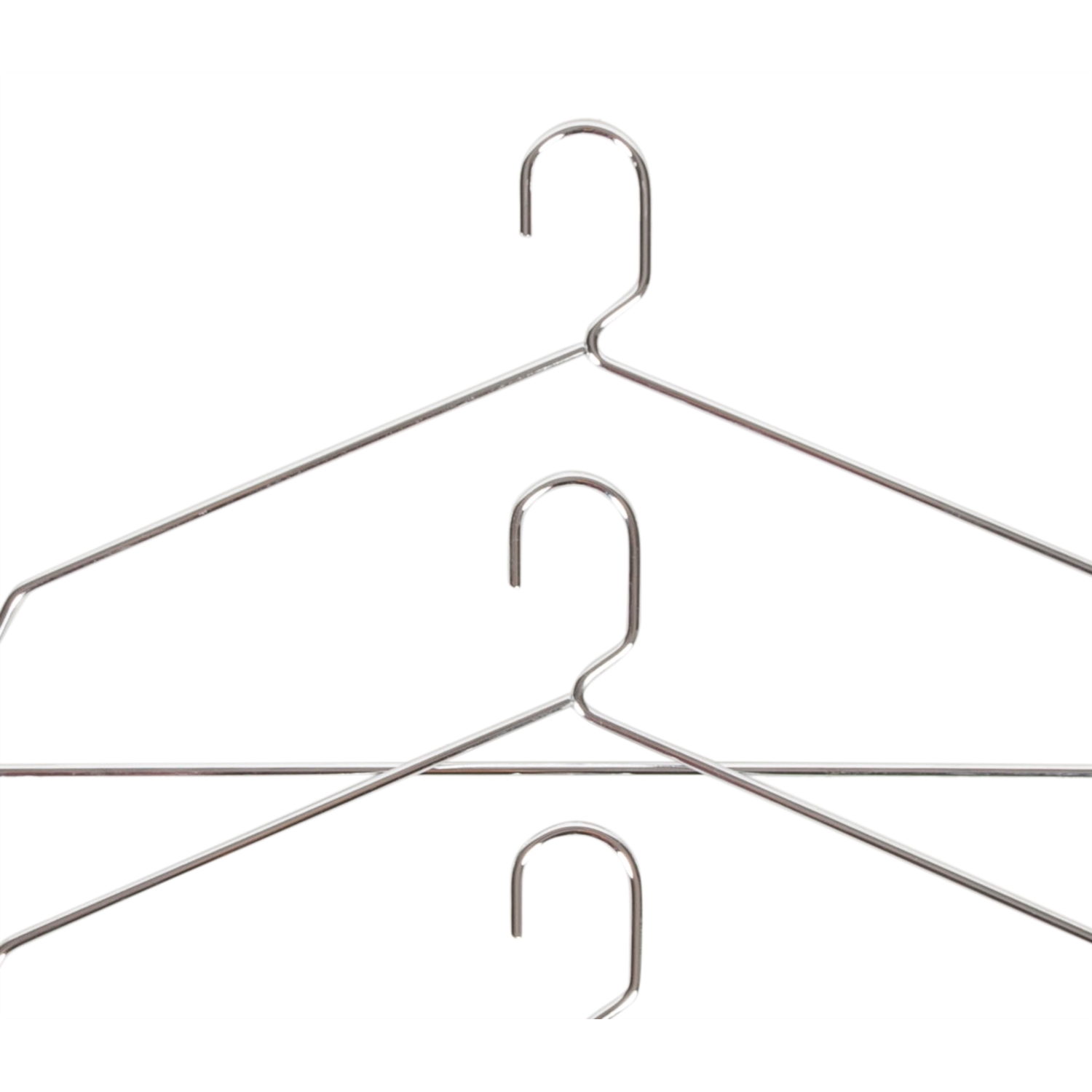 CHROME ELBİSE ASKISI 4'LÜ