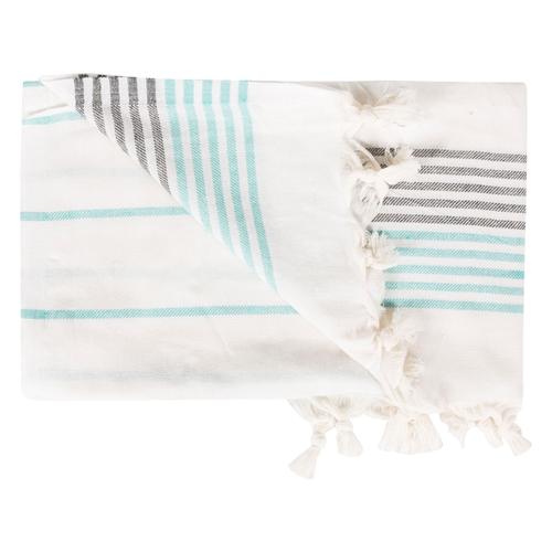  NİKFER  MAVİ - ZEYTİN YEŞİLİ PLAJ PEŞTAMALI