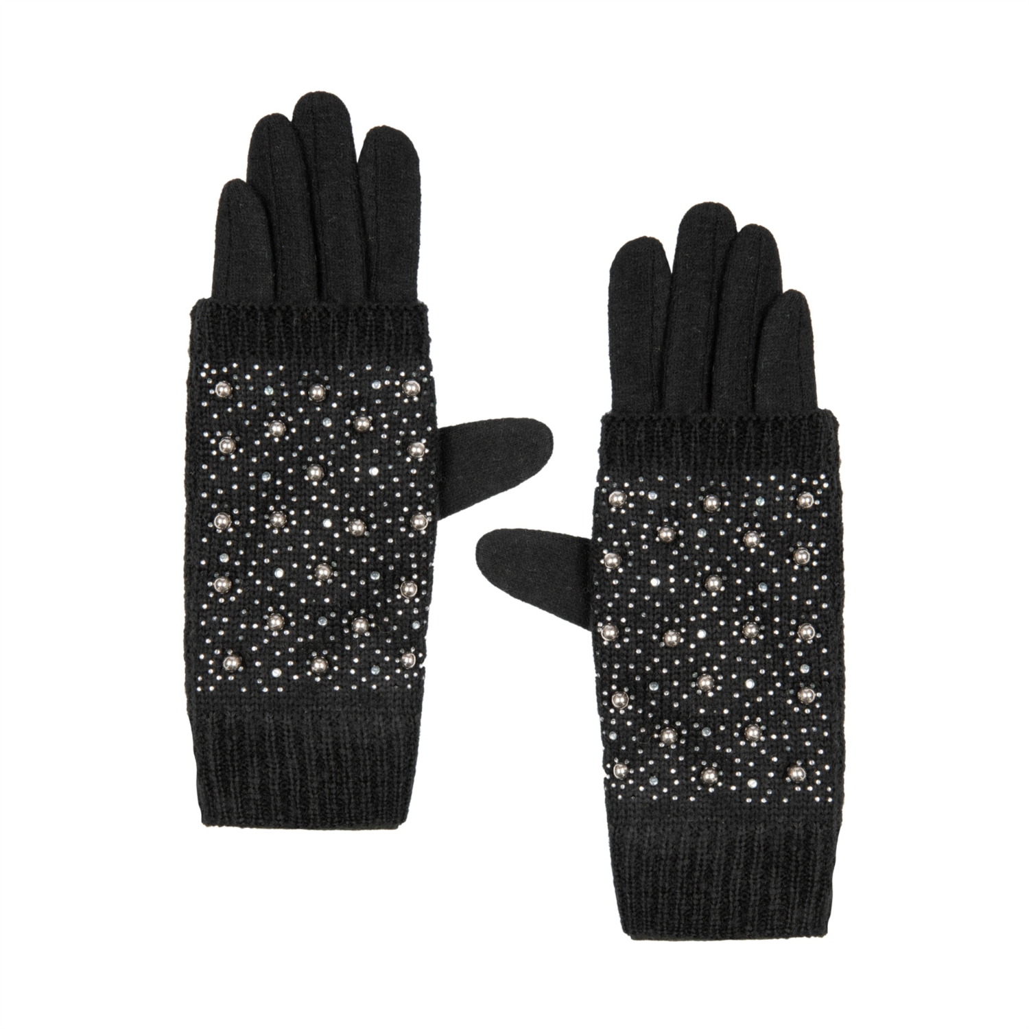 İNCİ DETAYLI ÖRME ELDİVEN