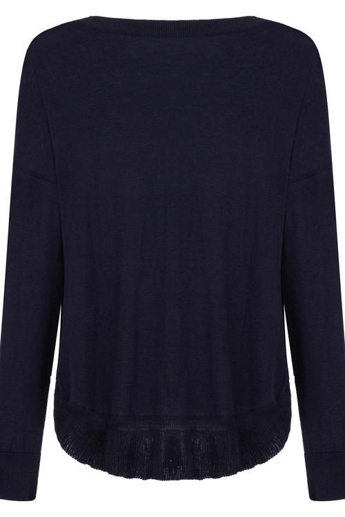  GÖMLEK DETAYLI BİSİKLET YAKA PAMUKLU KAZAK