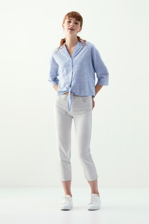  SLIM JEAN DOKUMA PANTOLON