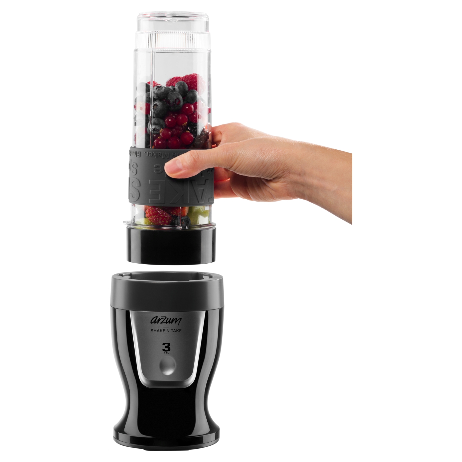 ARZUM SHAKE'N TAKE KİŞİSEL BLENDER SİYAH