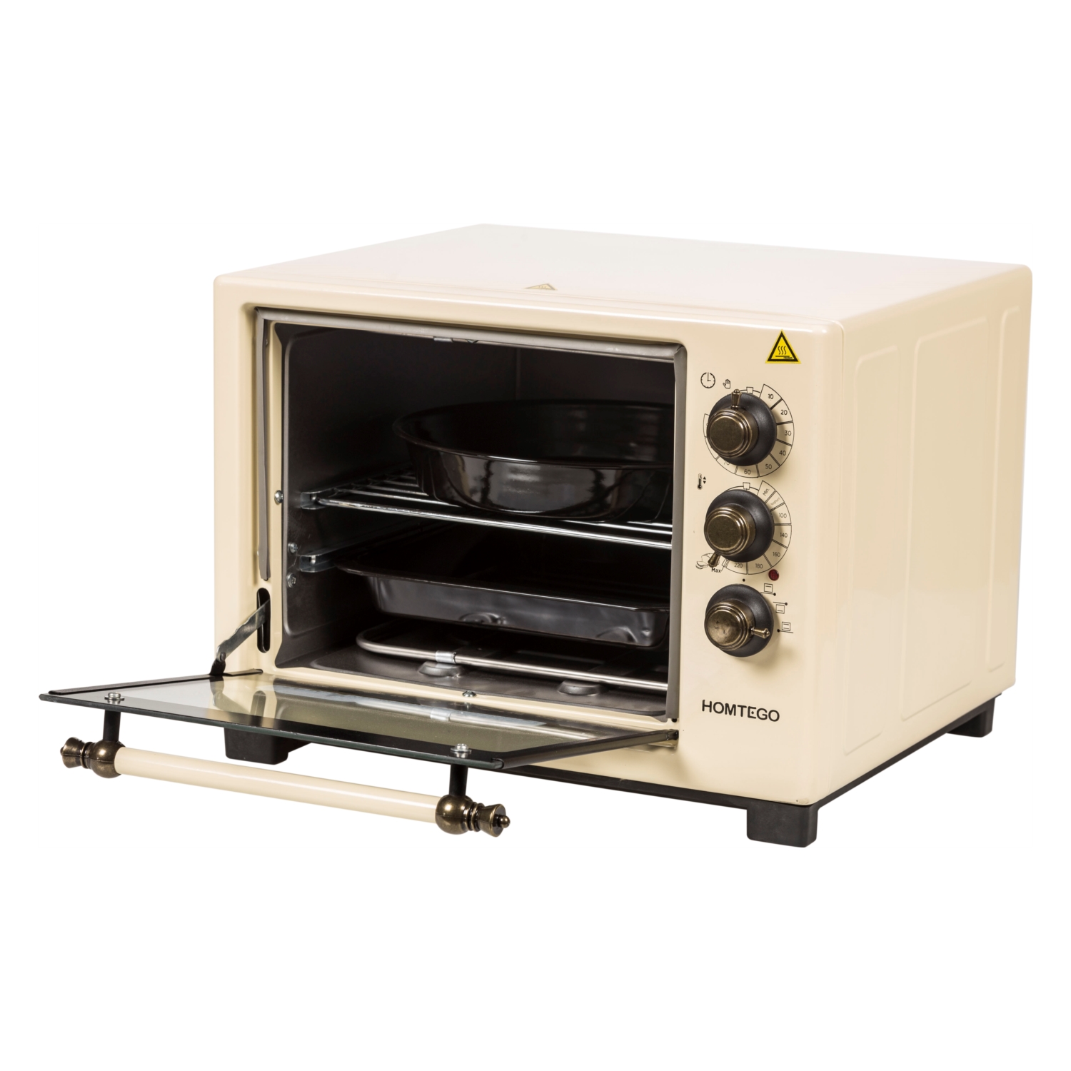 HOMTEGO RETRO MINI FIRIN - KREM