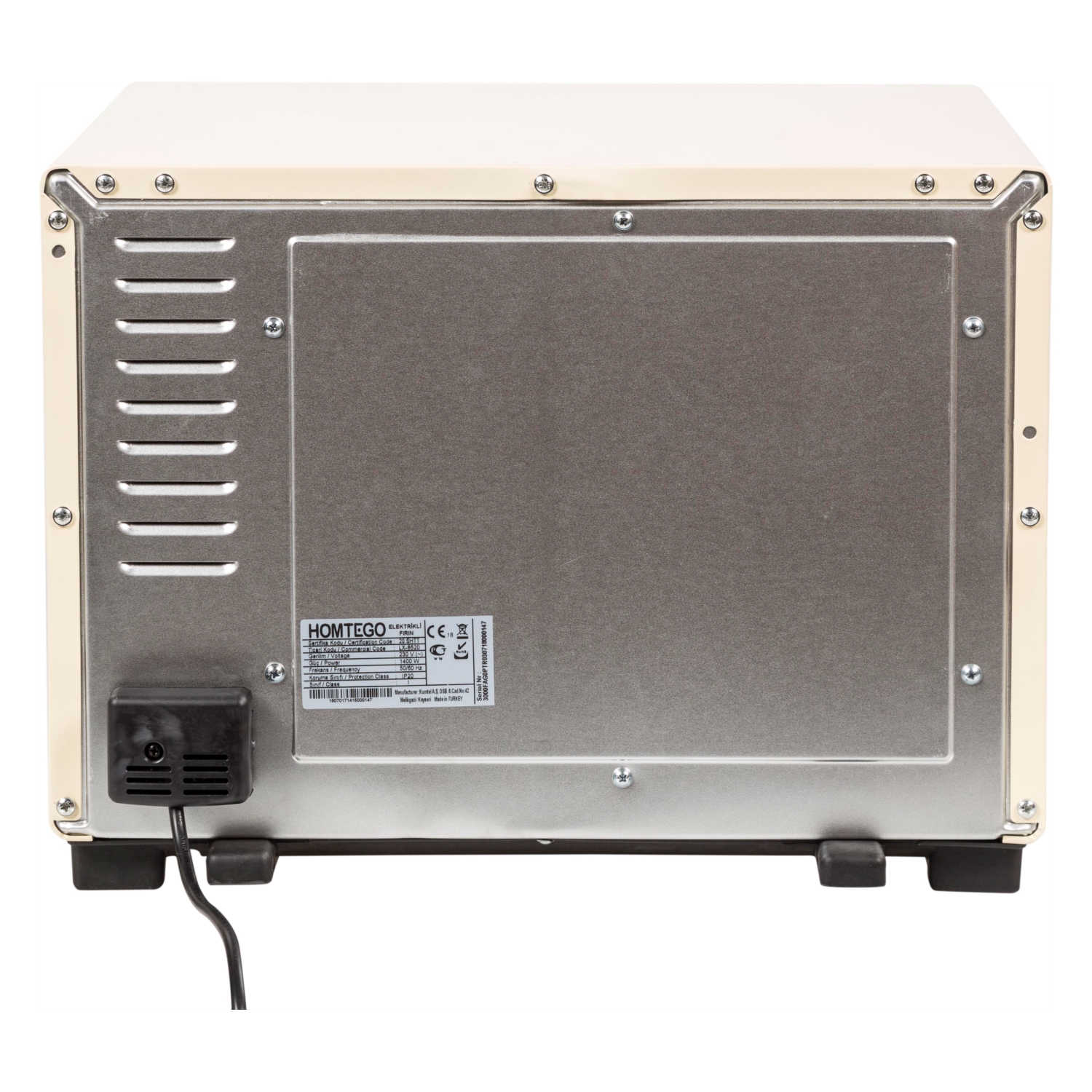 HOMTEGO RETRO MINI FIRIN - KREM