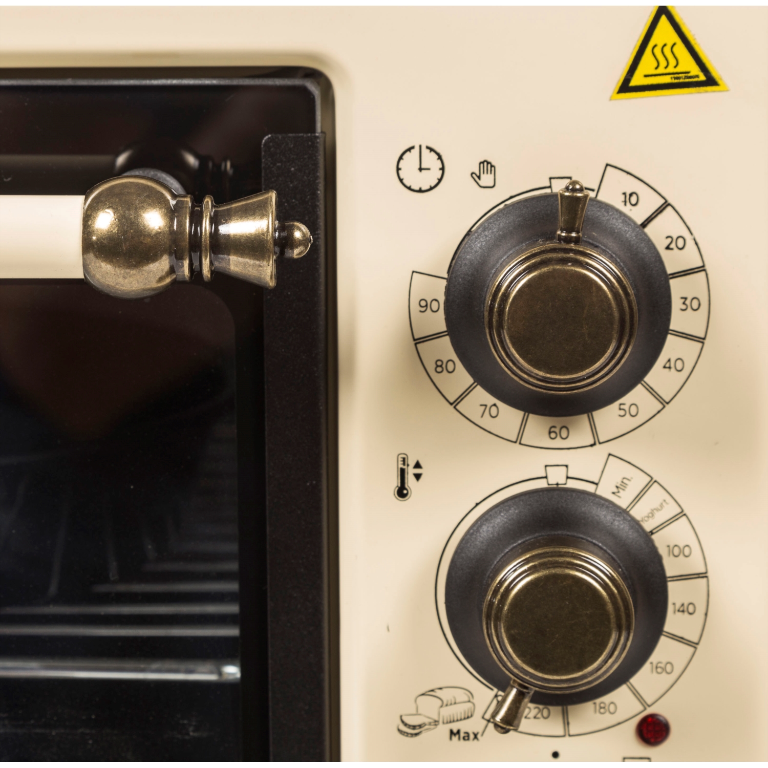 HOMTEGO RETRO MINI FIRIN - KREM