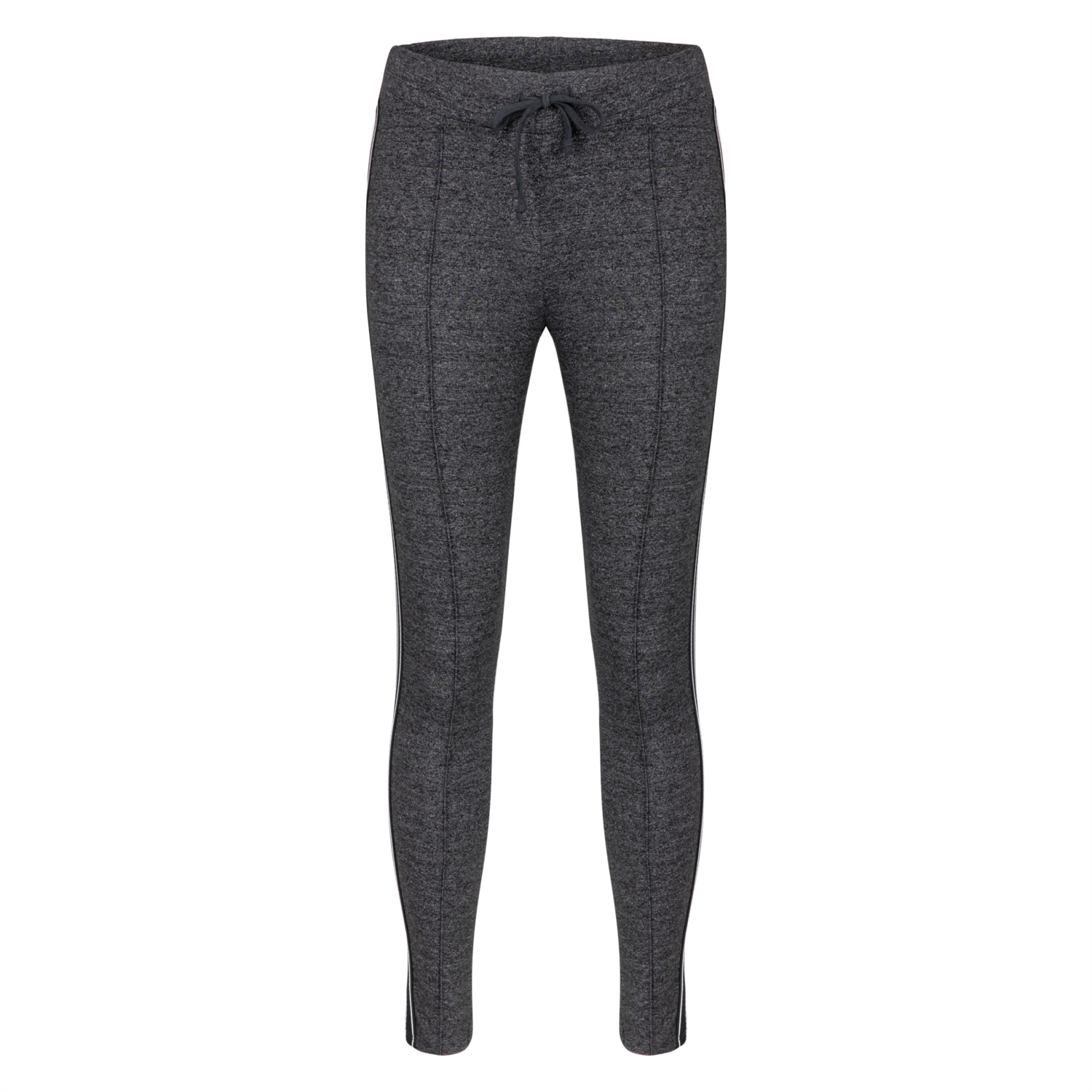 ÇİZGİ DETAYLI BELİ LASTİKLİ SPOR TAYT