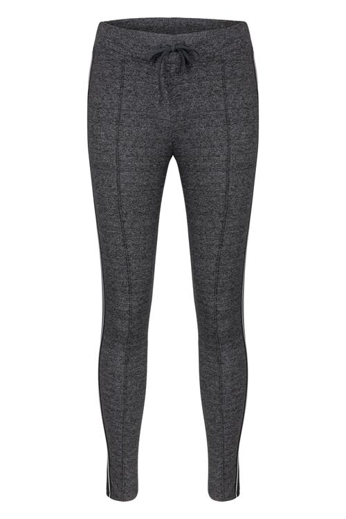  ÇİZGİ DETAYLI BELİ LASTİKLİ SPOR TAYT