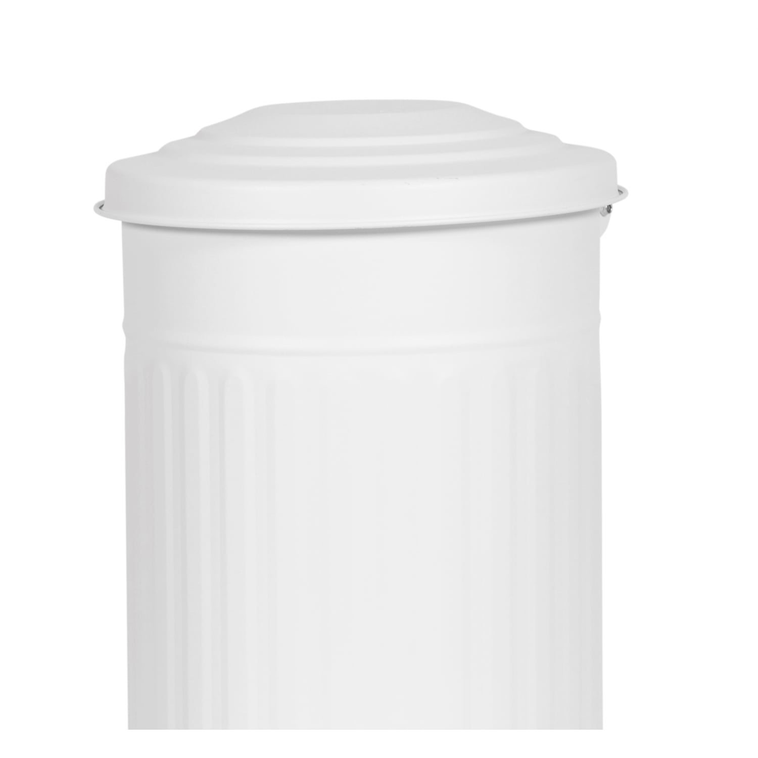 PEDALLI MAT BEYAZ ÇÖP KOVASI 24 LT