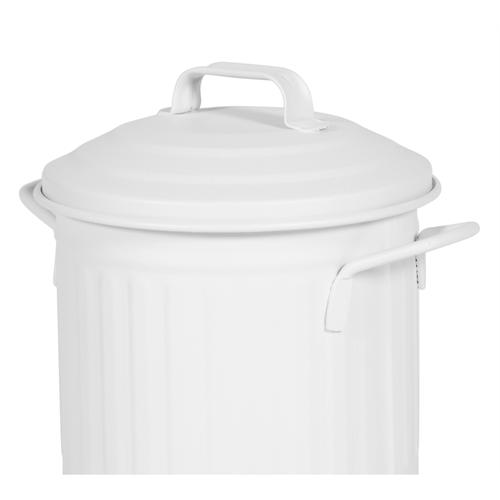  MINI ÇÖP KOVASI MAT BEYAZ 3,5 LT