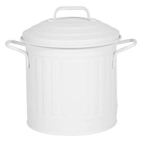  MINI ÇÖP KOVASI MAT BEYAZ 3,5 LT