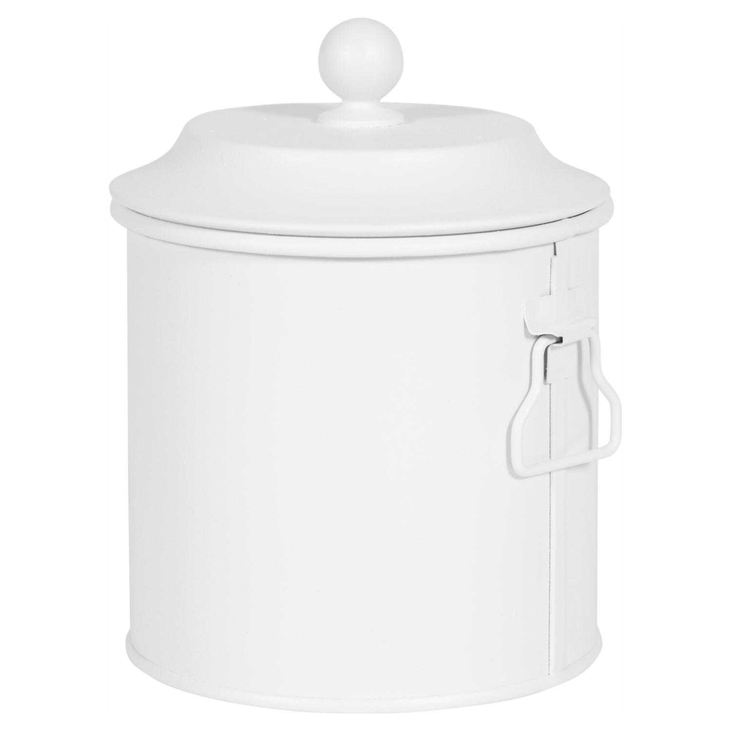 TEZGAHÜSTÜ ÇÖP KOVASI MAT BEYAZ