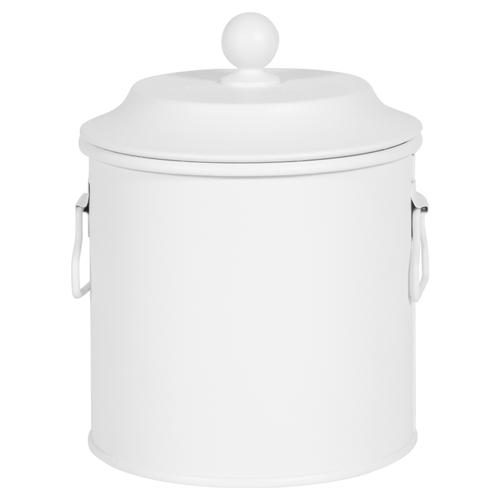  TEZGAHÜSTÜ ÇÖP KOVASI MAT BEYAZ