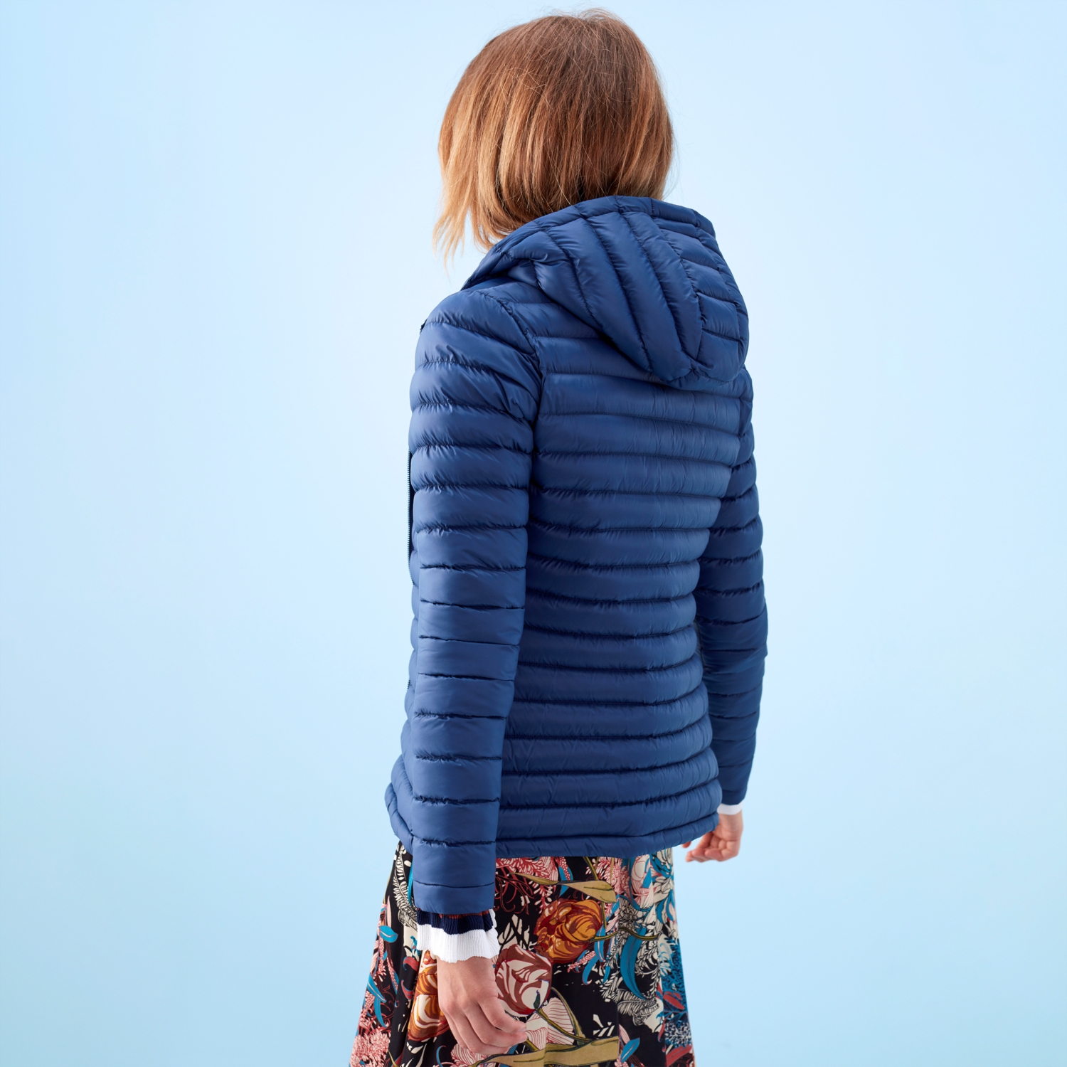 KAPÜŞONLU KISA ŞİŞME MONT