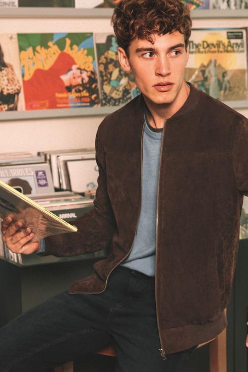  SÜET GÖRÜNÜMLÜ BOMBER CEKET