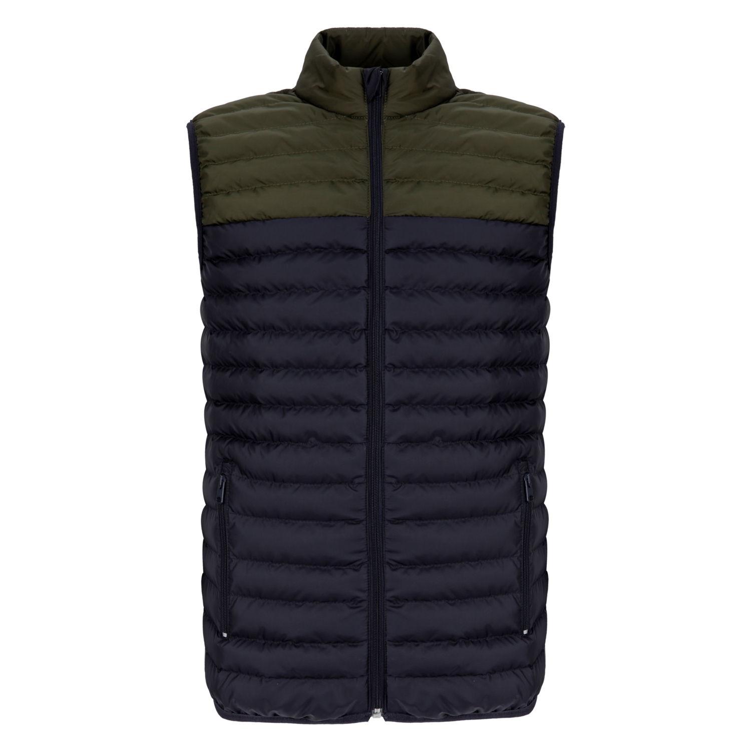 İKİ RENKLİ KAPİTONELİ ŞİŞME YELEK