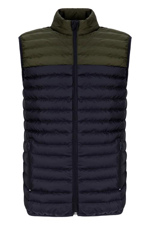  İKİ RENKLİ KAPİTONELİ ŞİŞME YELEK