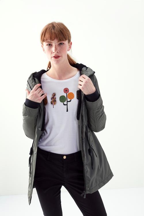  CEP DETAYLI KAPÜŞONLU MONT