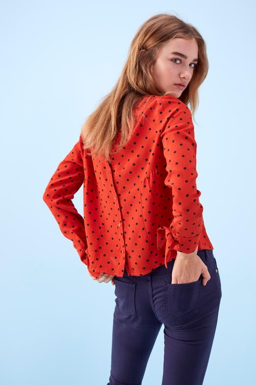  PAÇA İŞLEMELİ CROPPED JEAN PANTOLON