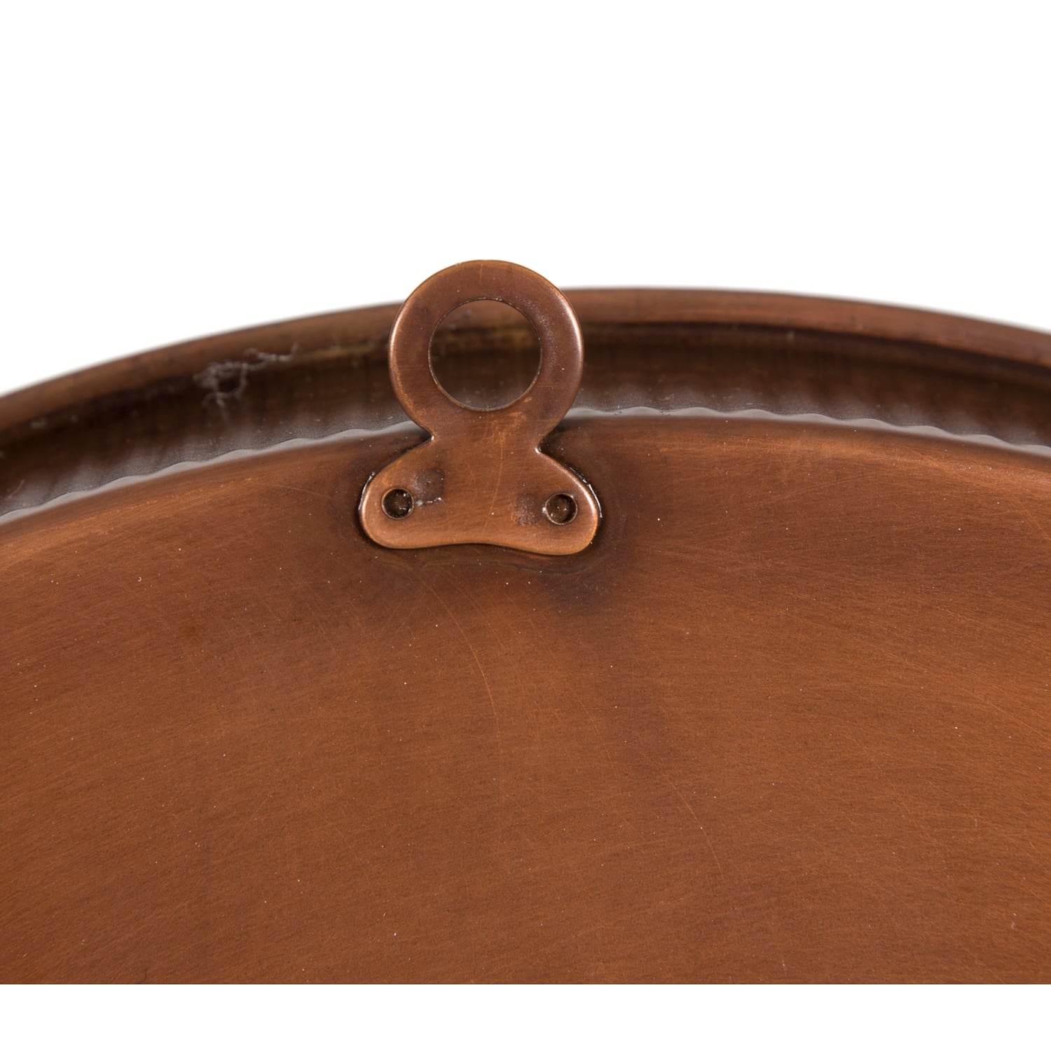 BAKIR KAPLAMA DEKORATİF TEPSİ 42CM