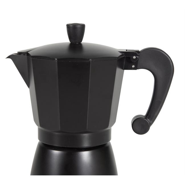MOKA 6 CUP-BLACK | mudo