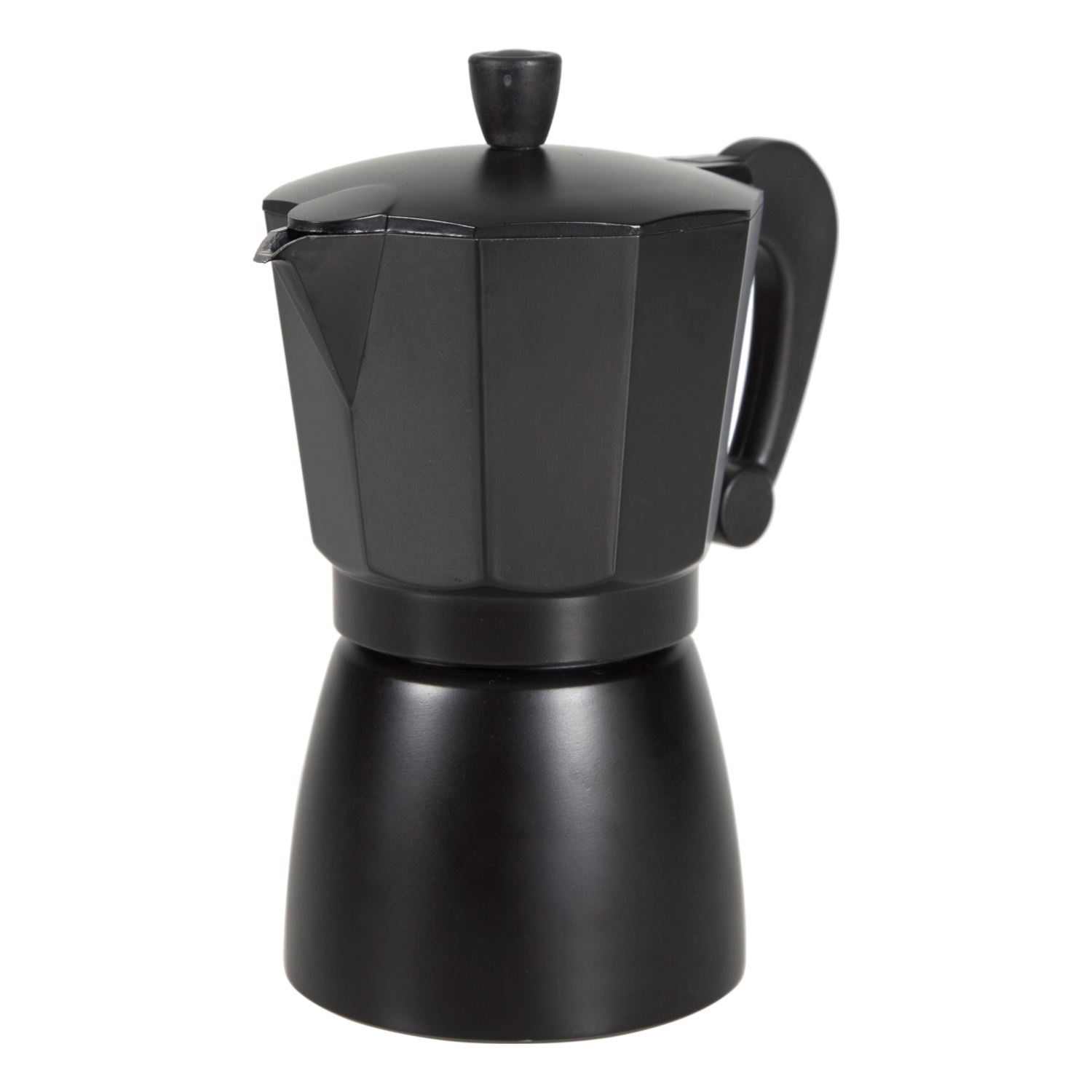 MOKA 6 CUP-BLACK