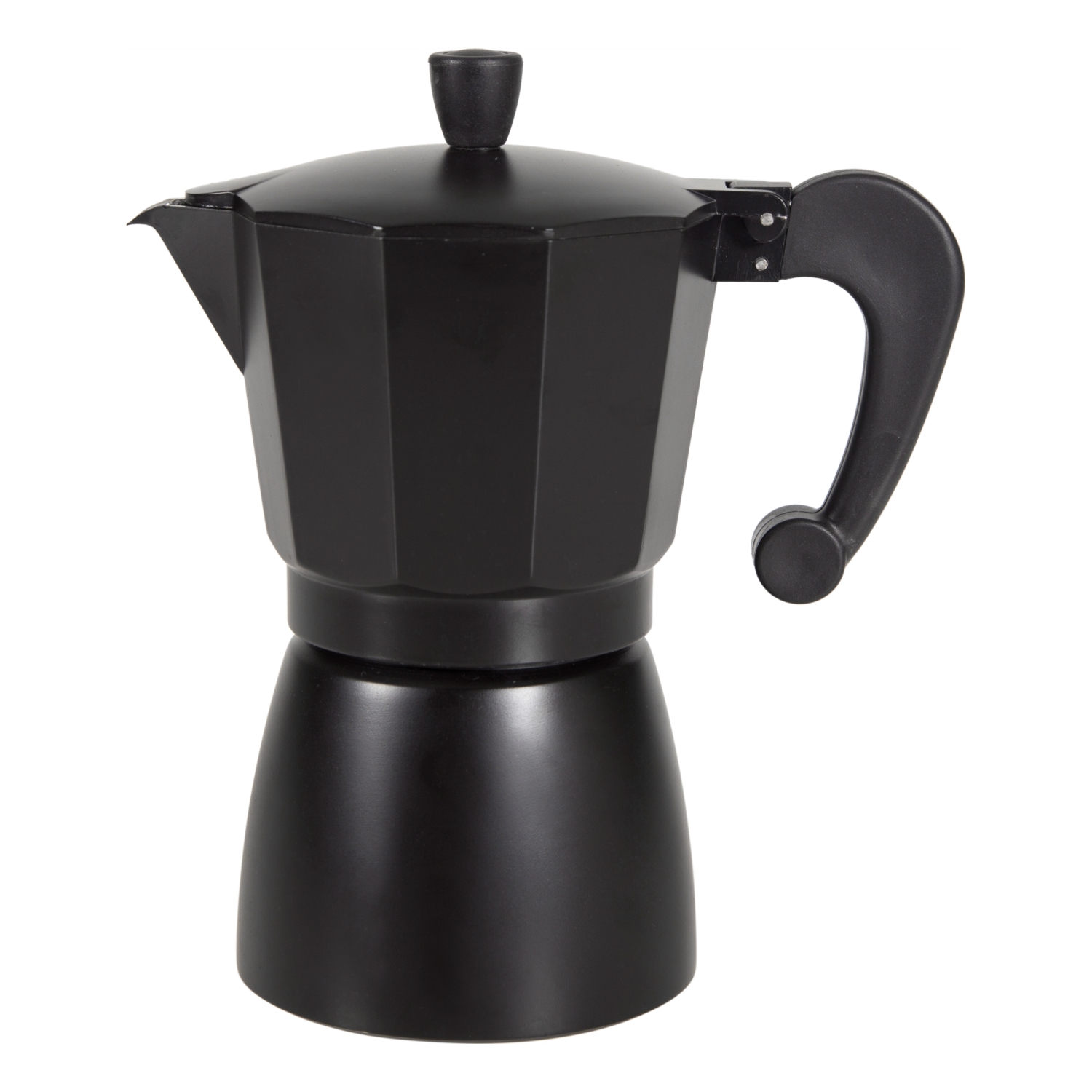 MOKA 6 CUP-BLACK