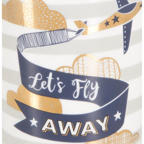  FLY SİLİKON KAPAKLI KUPA 350 ML