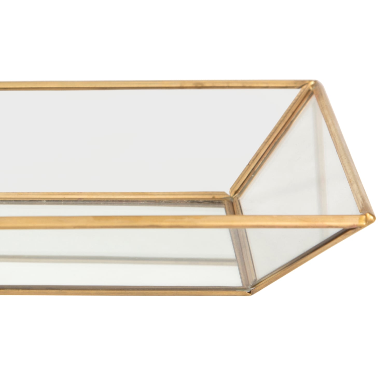 DEKORATİF TEPSİ 26X15CM ALTIN