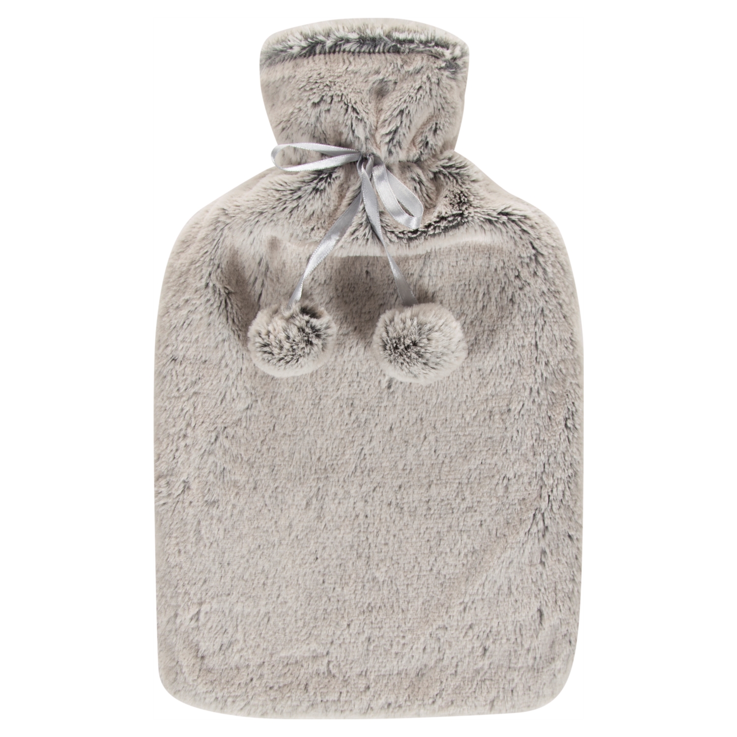 PELUŞ SICAK SU TORBASI GRİ