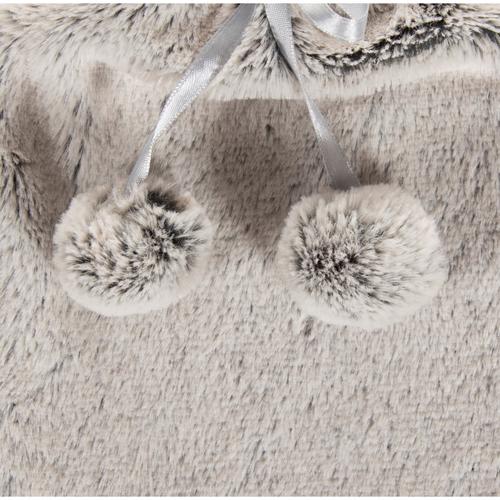  PELUŞ SICAK SU TORBASI GRİ