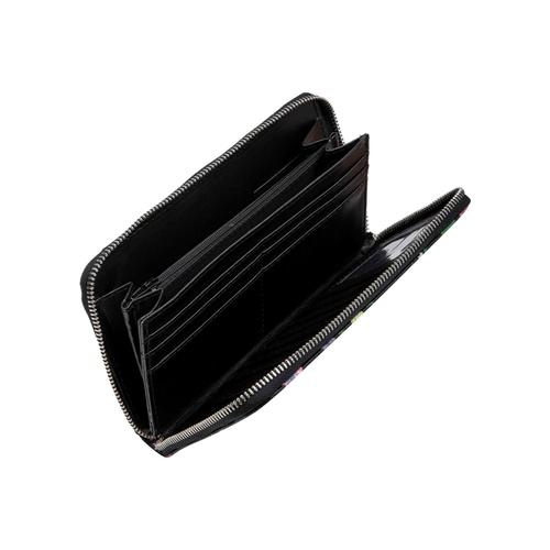  ÇİÇEK DESENLİ BÖLMELİ CÜZDAN