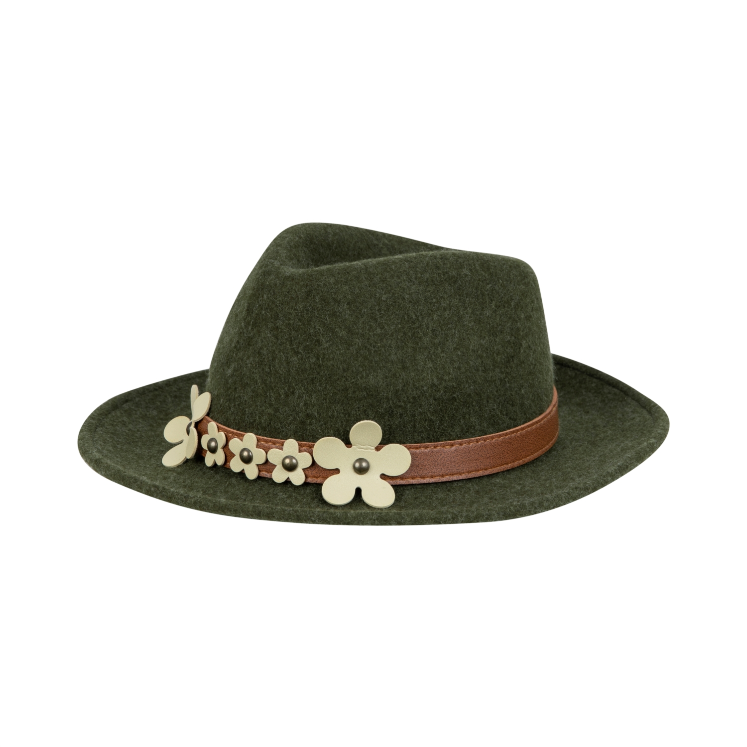 ÇİÇEK İŞLEMELİ ŞAPKA